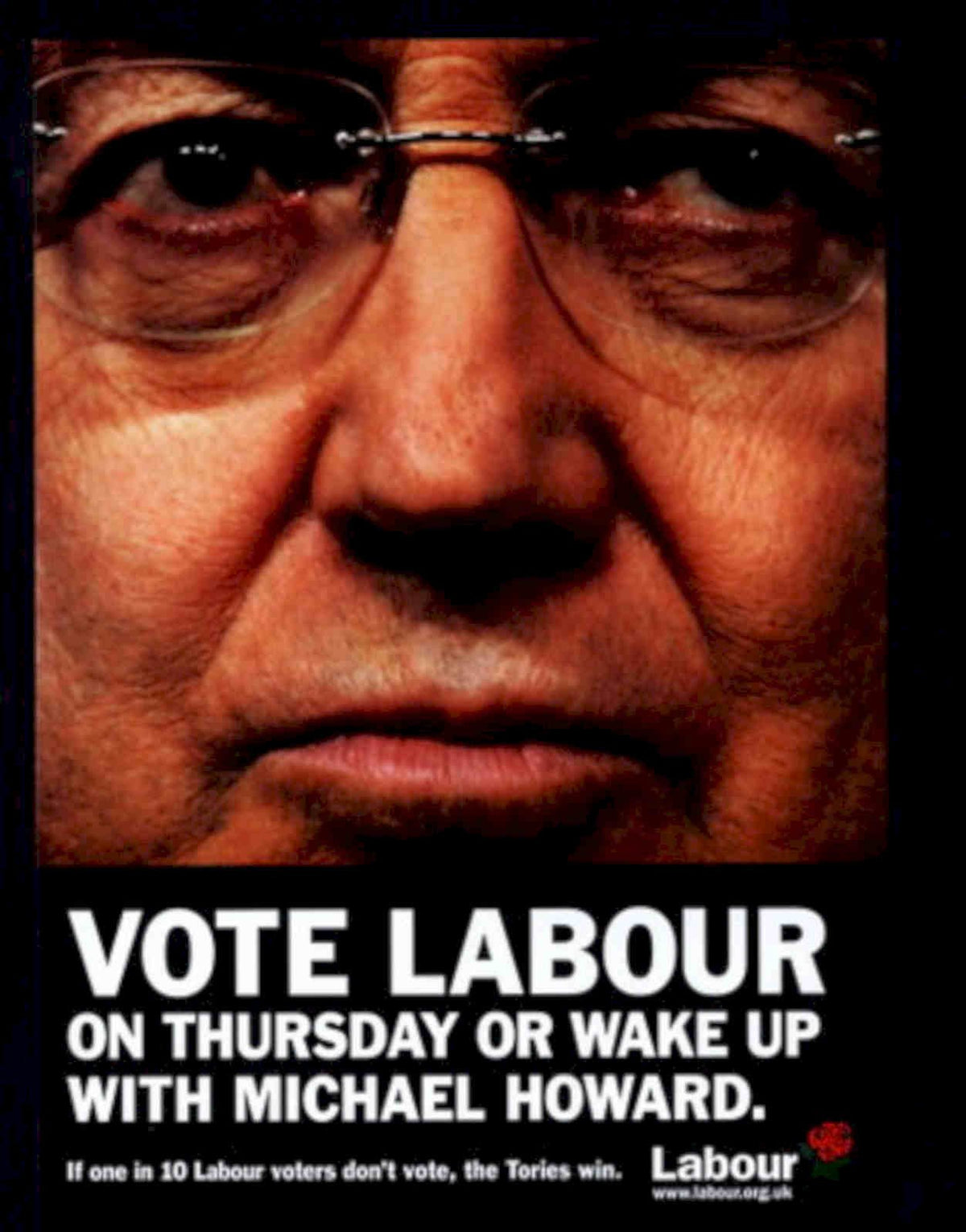 Howard Labour Vote Vintage Retro Advert Poster A4 Photo Print