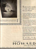 Howard Watch Pocket Vintage Retro Advert Ads A4 Photo Print