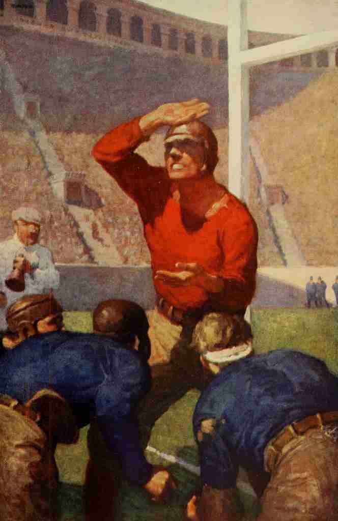 Howland H Scribners Magazine 56 1914 American Football A4 Photo Print
