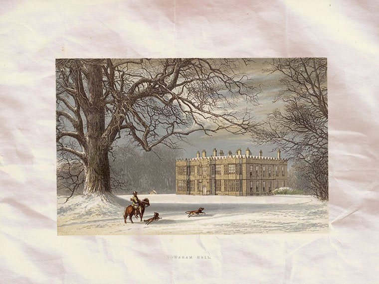 Howsham Hall Malton Yorkshire Morris Fawcett Lydon 1880 Vintage A4 Photo Print