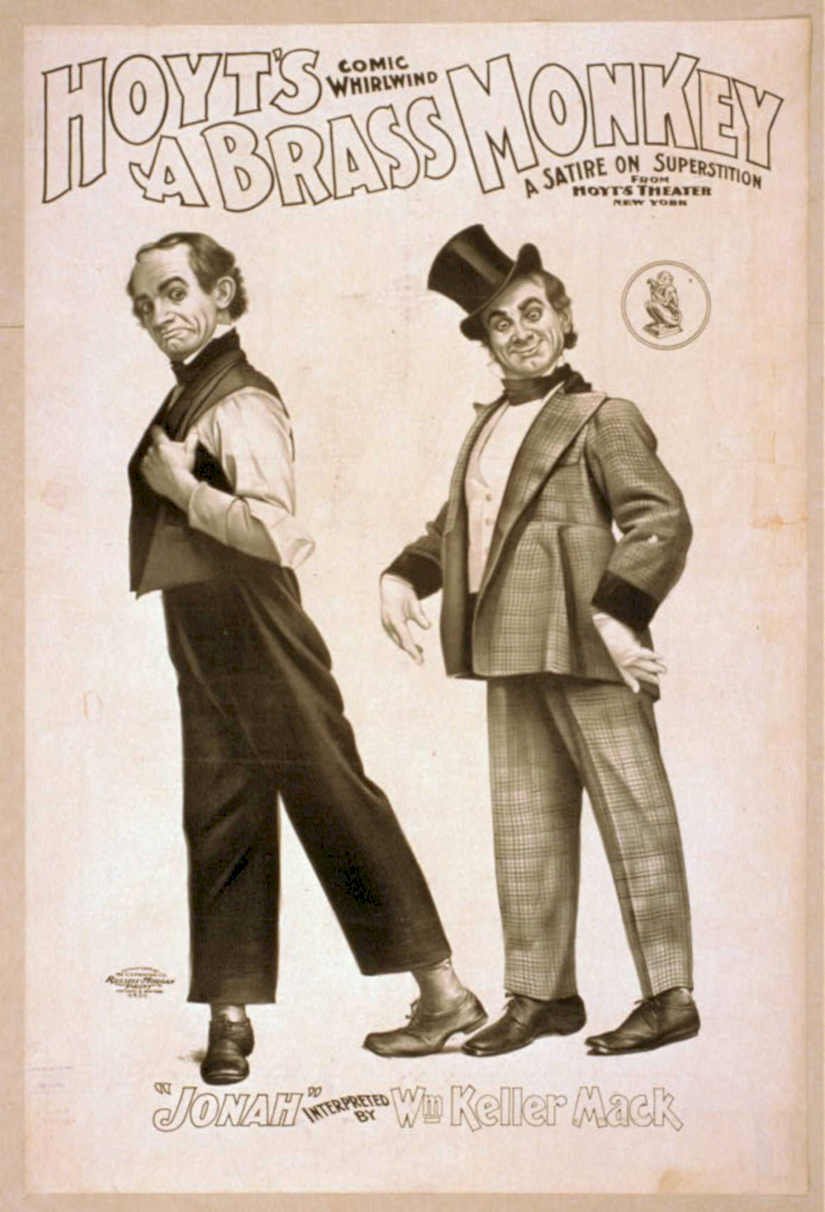 Hoyts Abrass Monkey Vintage Retro Advert Poster A4 Photo Print