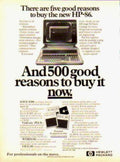 Hp 86 Solutions Vintage Retro Advert Ads A4 Photo Print