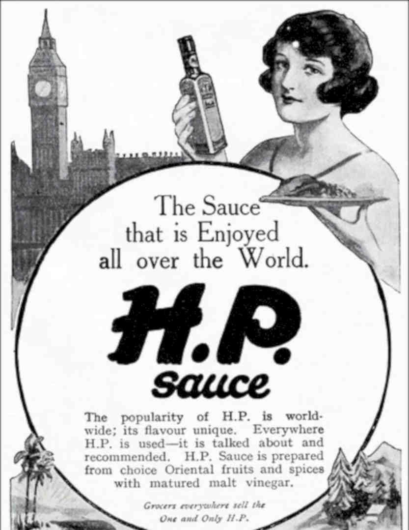 Hp Sauce Ben Vintage Retro Advert Poster A4 Photo Print