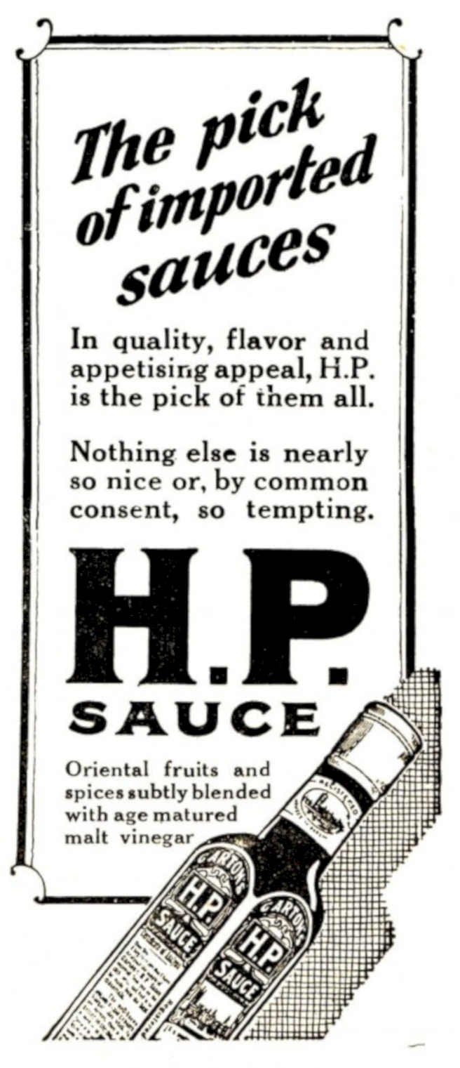Hp Sauce Bottle Vintage Retro Advert Ads A4 Photo Print