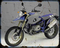 Hp2 05 6 A4 Photo Print Motorbike Vintage Aged