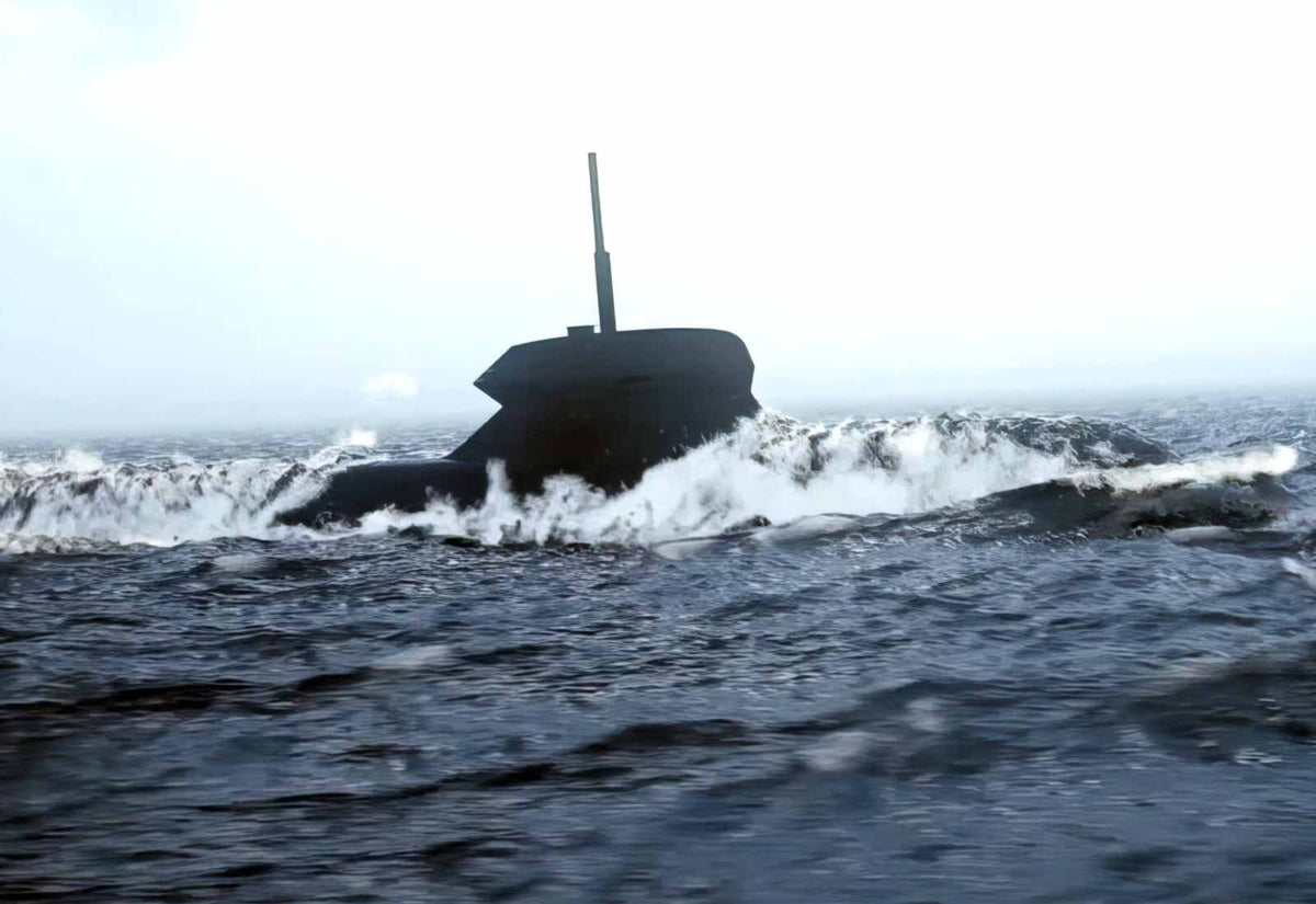 Hswms A26 Diesel Electric Attack Submarine Sweden 4 A4 Photo Print