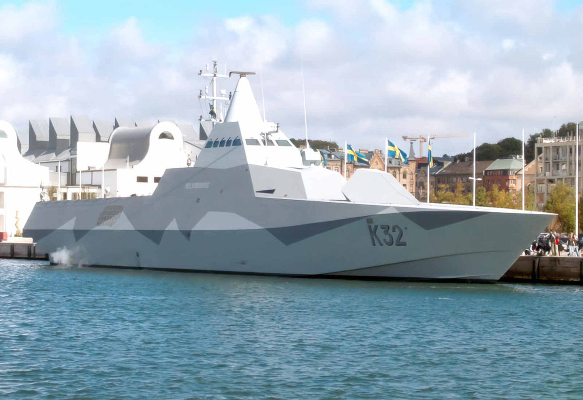 Hswms Helsingborg K32 A4 Photo Print