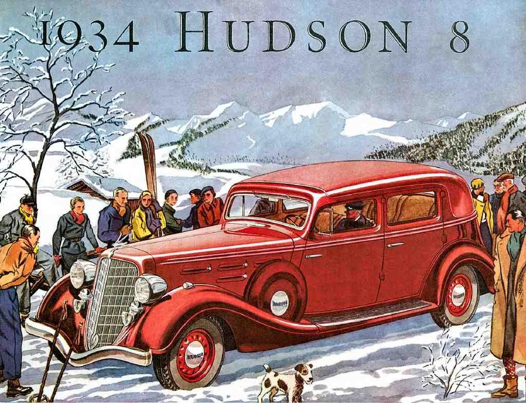 Hudson 8 Vintage A4 Photo Print