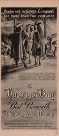 Hudson Bay Ships Vintage Retro Advert Ads A4 Photo Print