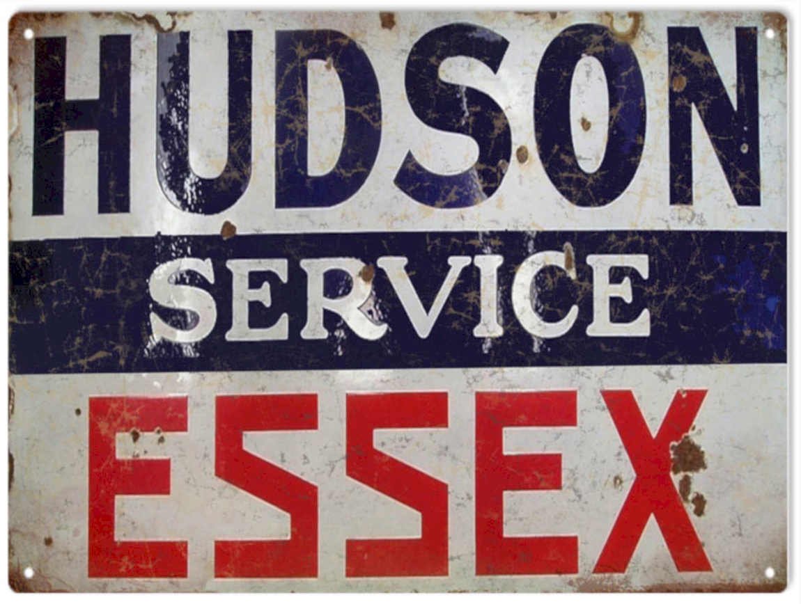 Hudson Service Essex Vintage Retro Advert Ads A4 Photo Print