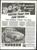 Hudson Thinks Child Vintage Retro Advert Ads A4 Photo Print