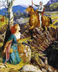Hughes 5 Overthrowing Of The Rusty Knight A4 Photo Print