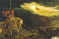 Hughes Arthur Sir Galahad A4 Photo Print
