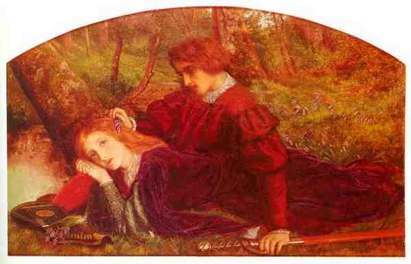 Hughes Arthur The Brave Geraint A4 Photo Print