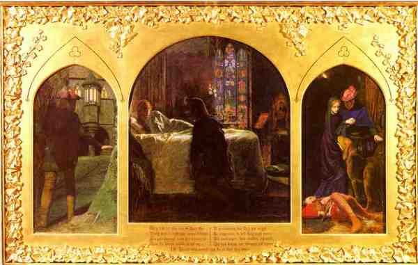 Hughes Arthur The Eve Of Saint Agnes A4 Photo Print