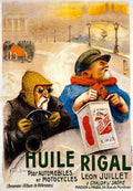 Huile Vintage A4 Photo Print