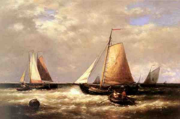 Hulk Abraham Return Of The Fishing Fleet A4 Photo Print