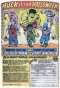 Hulk Spider Captain Vintage Retro Advert Ads A4 Photo Print