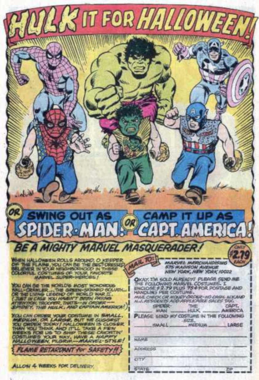 Hulk Spider Captain Vintage Retro Advert Ads A4 Photo Print