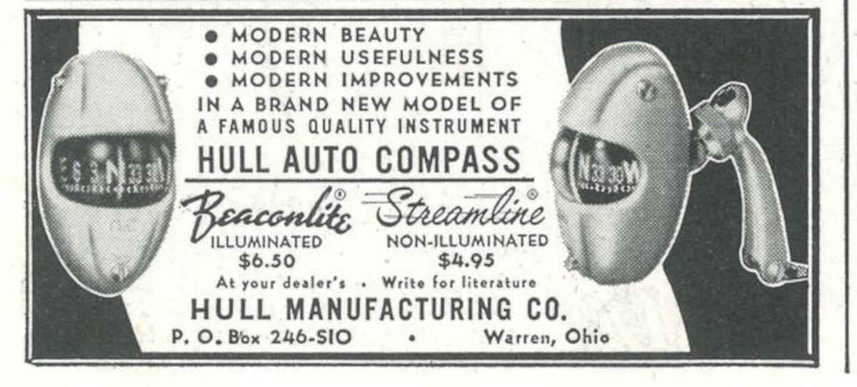 Hull Compass Beaconlite Vintage Retro Advert Poster A4 Photo Print