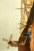 Hullmandel & Walton Lith Pilgrimage to the Temples and Tombs of Egypt Nubia and Palestine 1846 Cairo Vintage A4 Photo Print