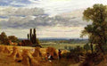 Hulme Frederick William Harvesting Near Newark Priory Ripley Surrey A4 Photo Print