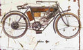 Humber 1902 Aged Vintage A4 Photo Print
