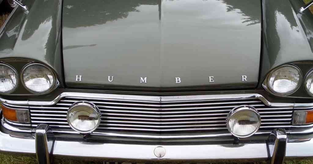 Humber Boot Bonnet 2608 Grille A4 Photo Print