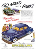 Humber Hawk Classic Vintage Retro Advert Poster A4 Photo Print