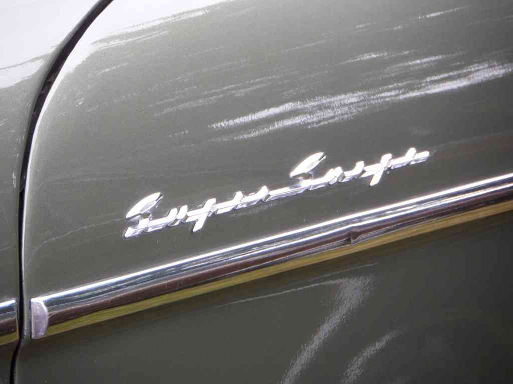 Humber Super Snipe Bonnet 2607 A4 Photo Print