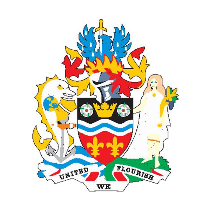 Humberside County Coat Of Arms N4447 A4 Photo Print