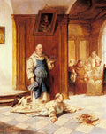Humborg Adolf Dinner Will Be Late Art A4 Photo Print UK