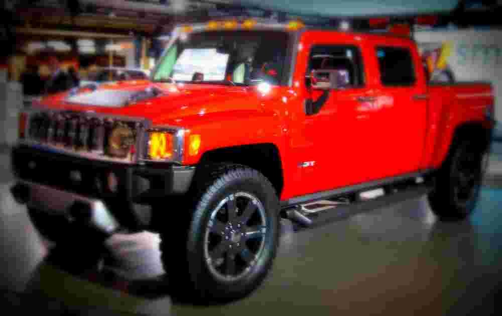 Hummer H3T NY A4 Photo Print