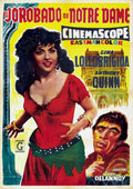 Hunchback of Notre Dame The 1957 03 Film A4 Photo Print