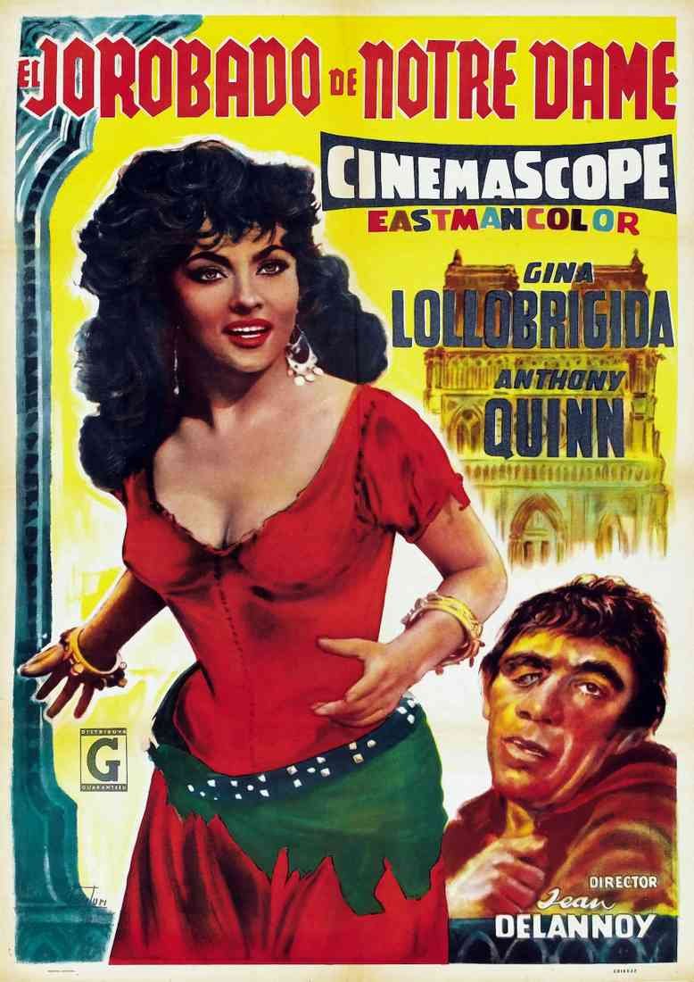 Hunchback of Notre Dame The 1957 03 Film A4 Photo Print