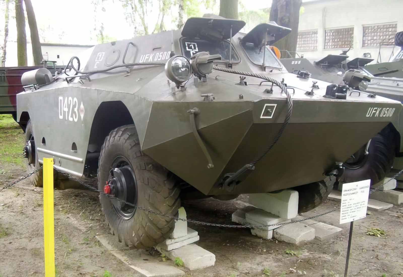 Hungarian Fug Pszh Armored Car A4 Photo Print