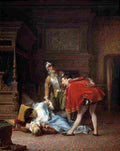 Huns Karlis scene from the saint bartholomew s day massacre Art A4 Photo Print