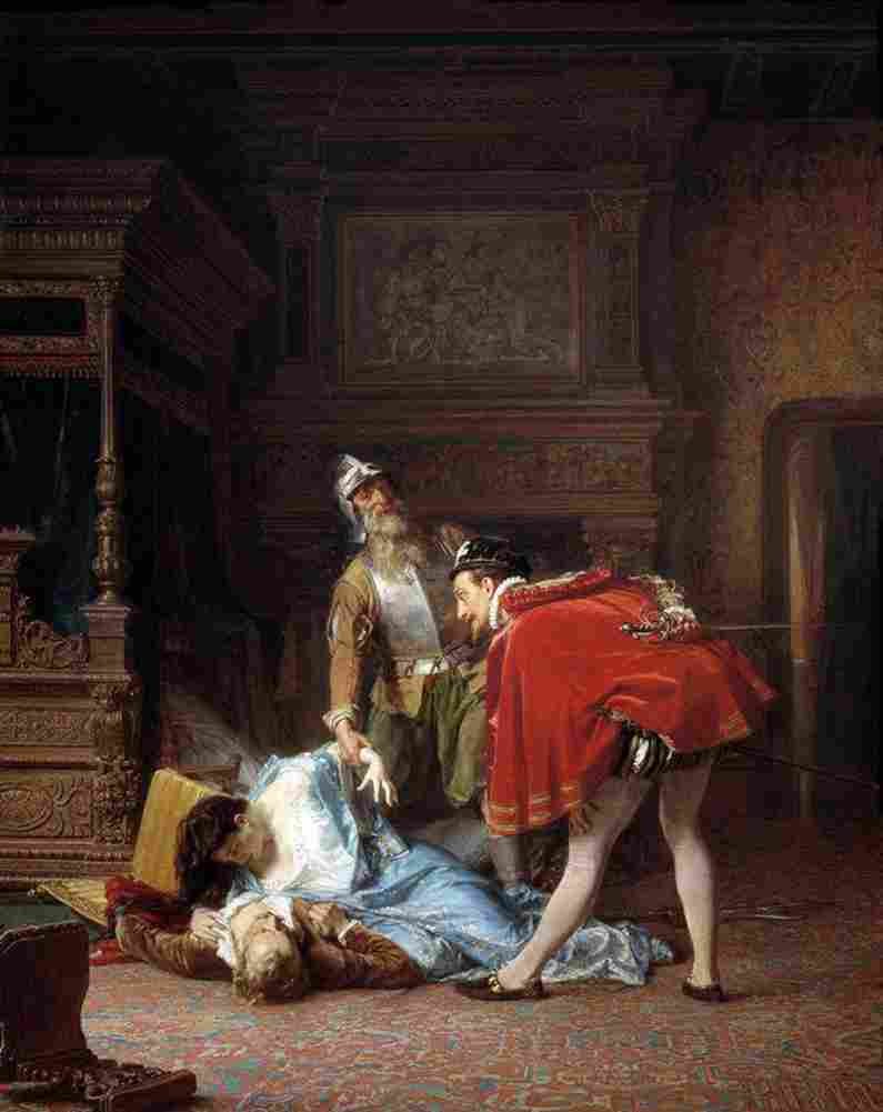 Huns Karlis scene from the saint bartholomew s day massacre Art A4 Photo Print