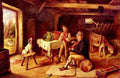 Hunt Charles A Cottage Concert A4 Photo Print