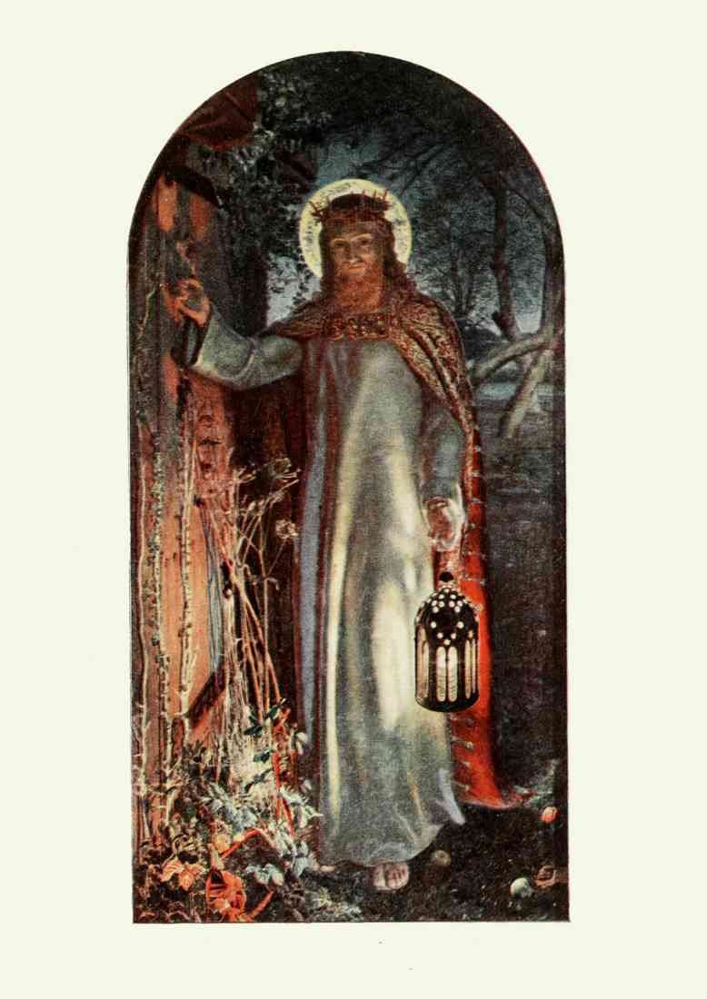 Hunt William Holman 1827 1910 The Light of the World Holman Hunt 1908 A4 Photo Print