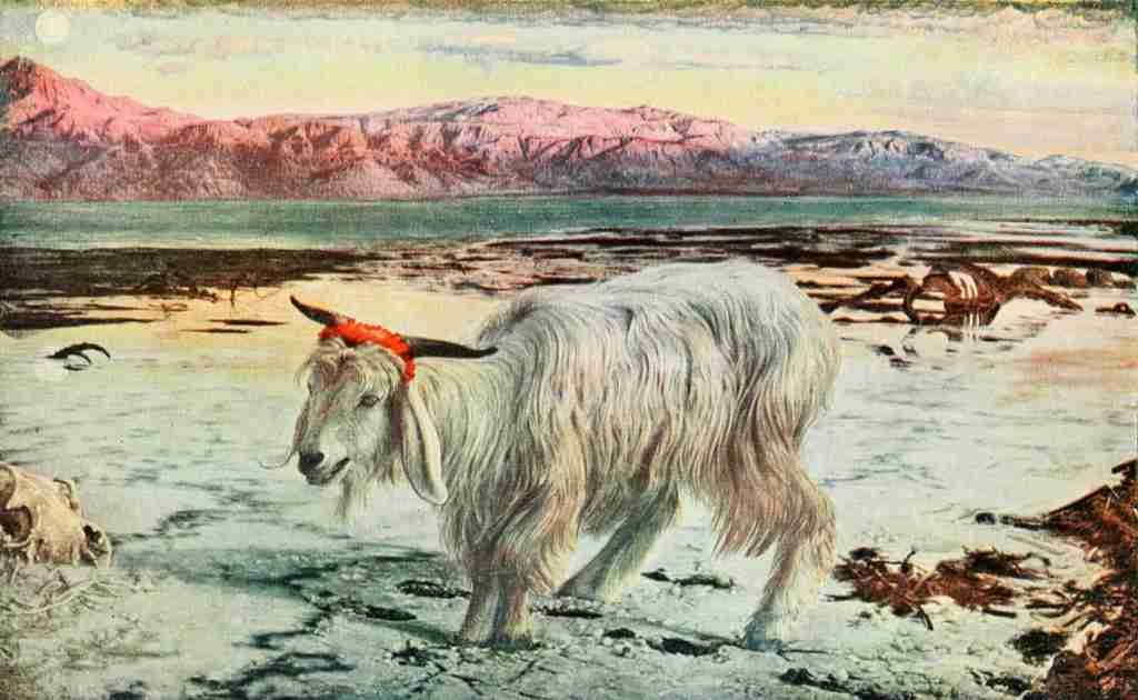 Hunt William Holman Holman Hunt 1908 The Scapegoat A4 Photo Print