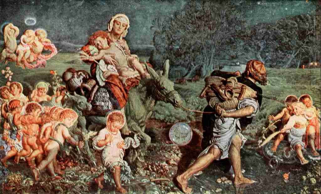 Hunt William Holman The Triumph of the Innocents Holman Hunt 1908 A4 Photo Print