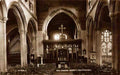 Huntingdonshire Huntingdon All Saints Church interior Vintage A4 Photo Print
