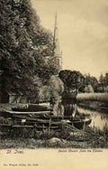 Huntingdonshire St Ives The Parish Church from the Thicket Vintage A4 Photo Print