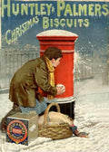 Huntley Palmer Christmas Vintage Retro Advert Ads A4 Photo Print