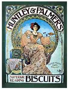 Huntley Palmers 203 advert A4 Photo Print