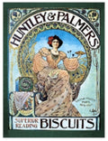 Huntley Palmers Biscuits 1 Vintage Retro Advert Ads A4 Photo Print