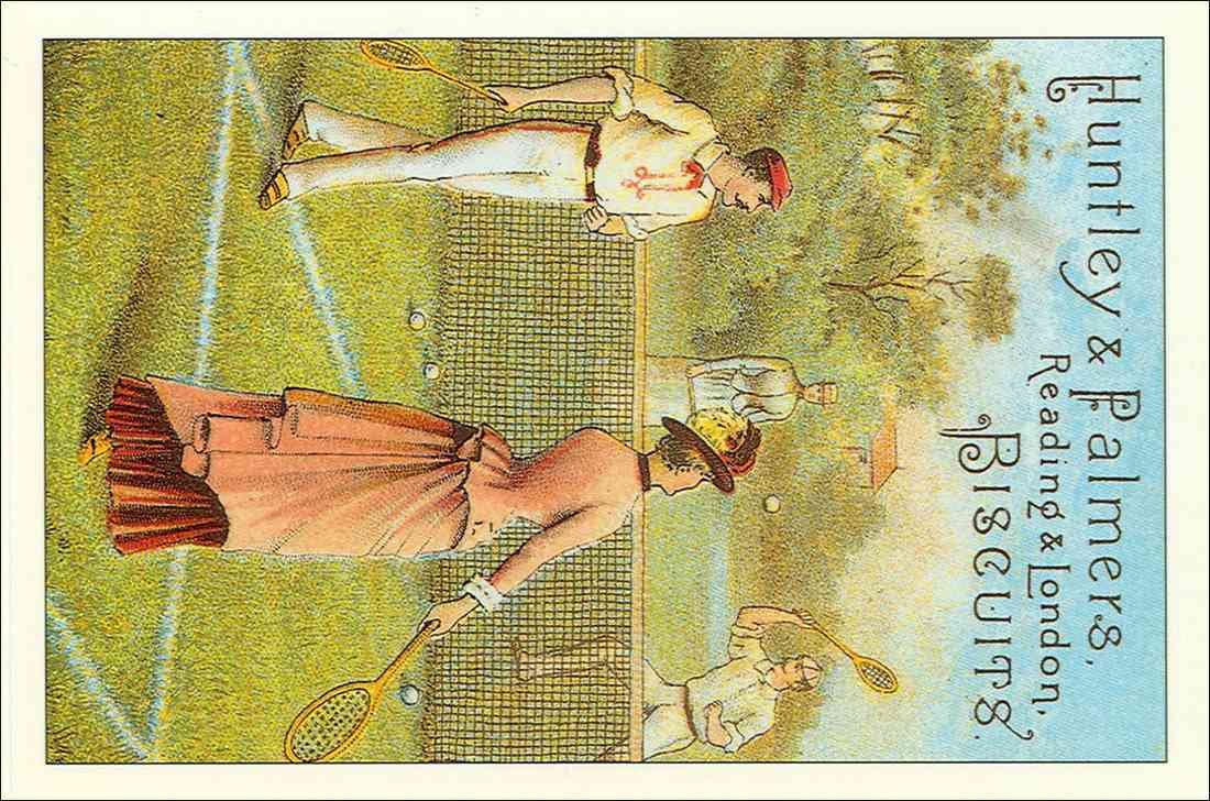 Huntley Palmers tennis A4 Photo Print
