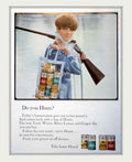 Hunts Tonic Rifle Vintage Retro Advert Poster A4 Photo Print