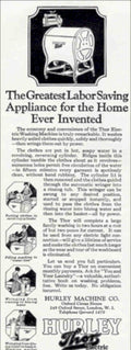 Hurley Thor Machine Vintage Retro Advert Poster A4 Photo Print